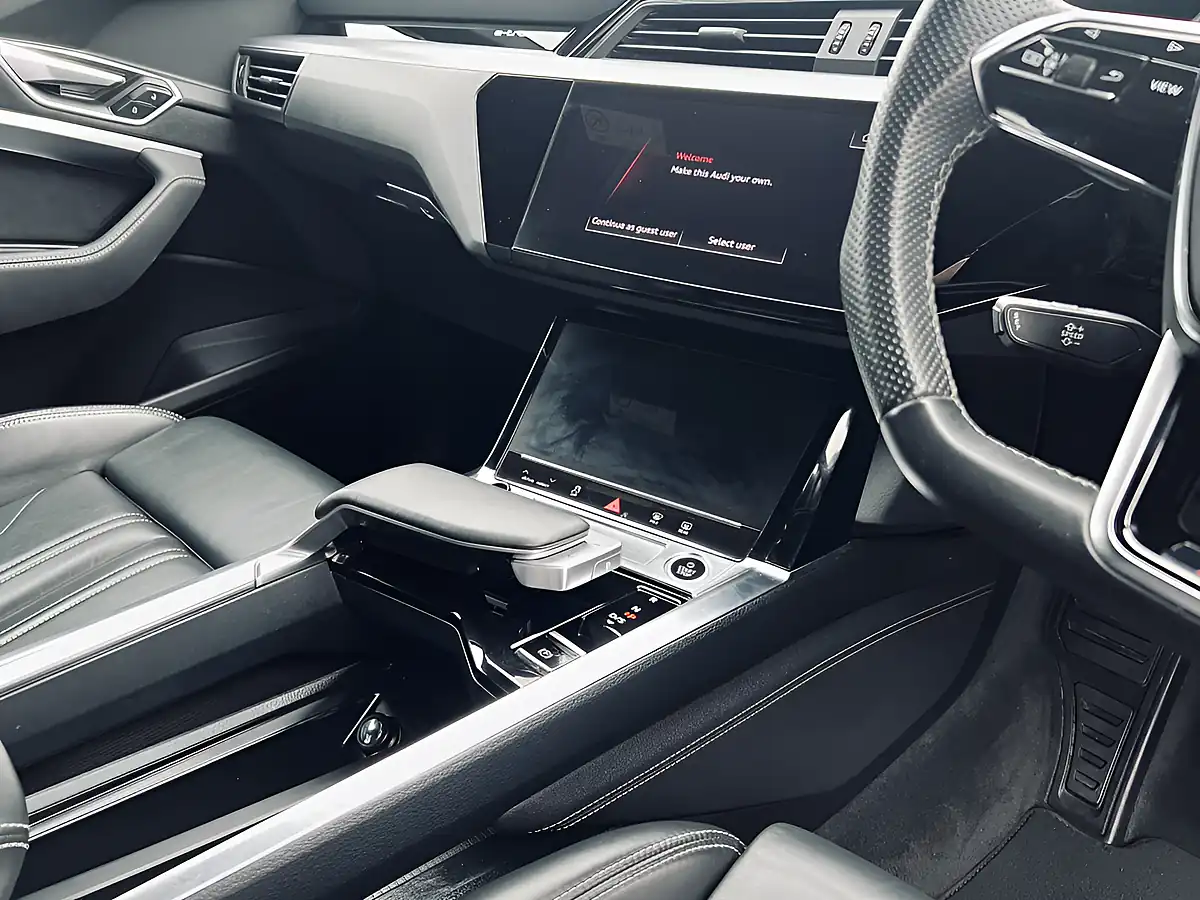 Used 2021 Audi E-Tron Quattro Black Edition Black - Interior and Exterior details 8