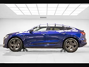 Used 2021 Audi E-Tron S Line Sportback Blue - Interior and Exterior details 4