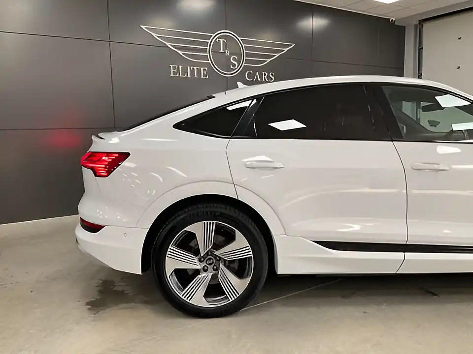 Used 2021 Audi E-Tron Sportback S Line Quattro White - Interior and Exterior details 18