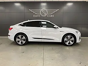 Used 2021 Audi E-Tron Sportback S Line Quattro White - Interior and Exterior details 2