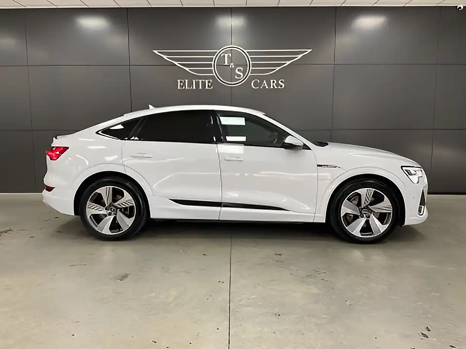 Used 2021 Audi E-Tron Sportback S Line Quattro White - Interior and Exterior details 2