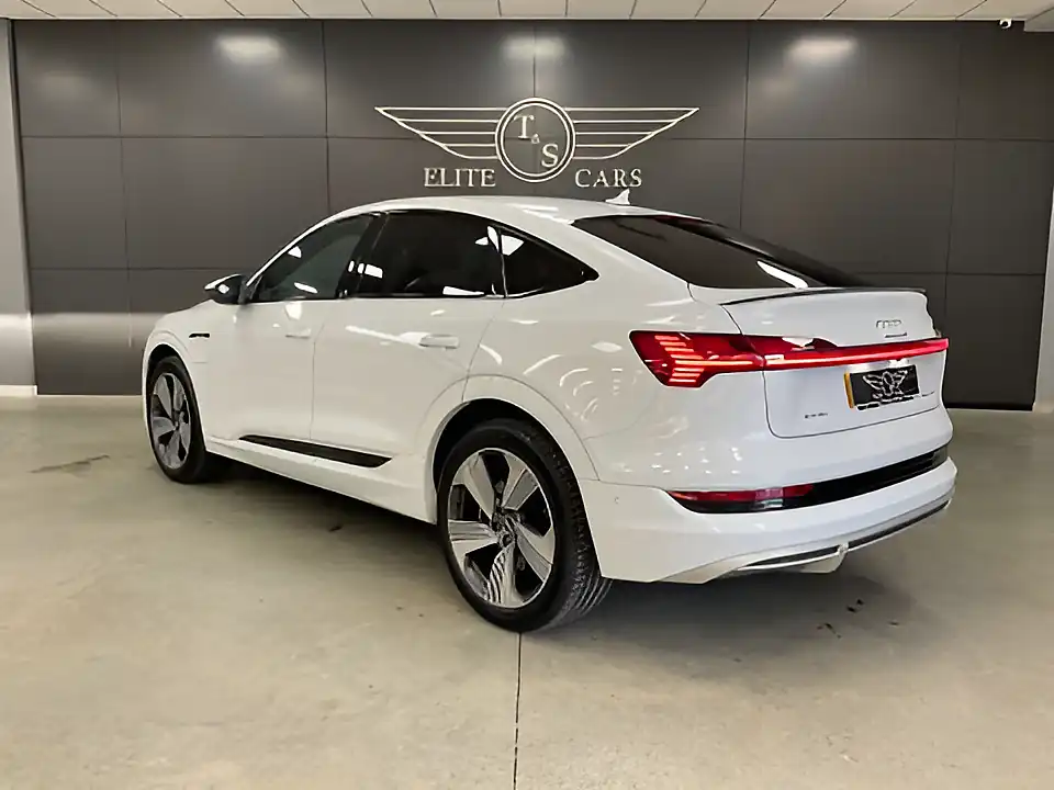 Used 2021 Audi E-Tron Sportback S Line Quattro White - Interior and Exterior details 3