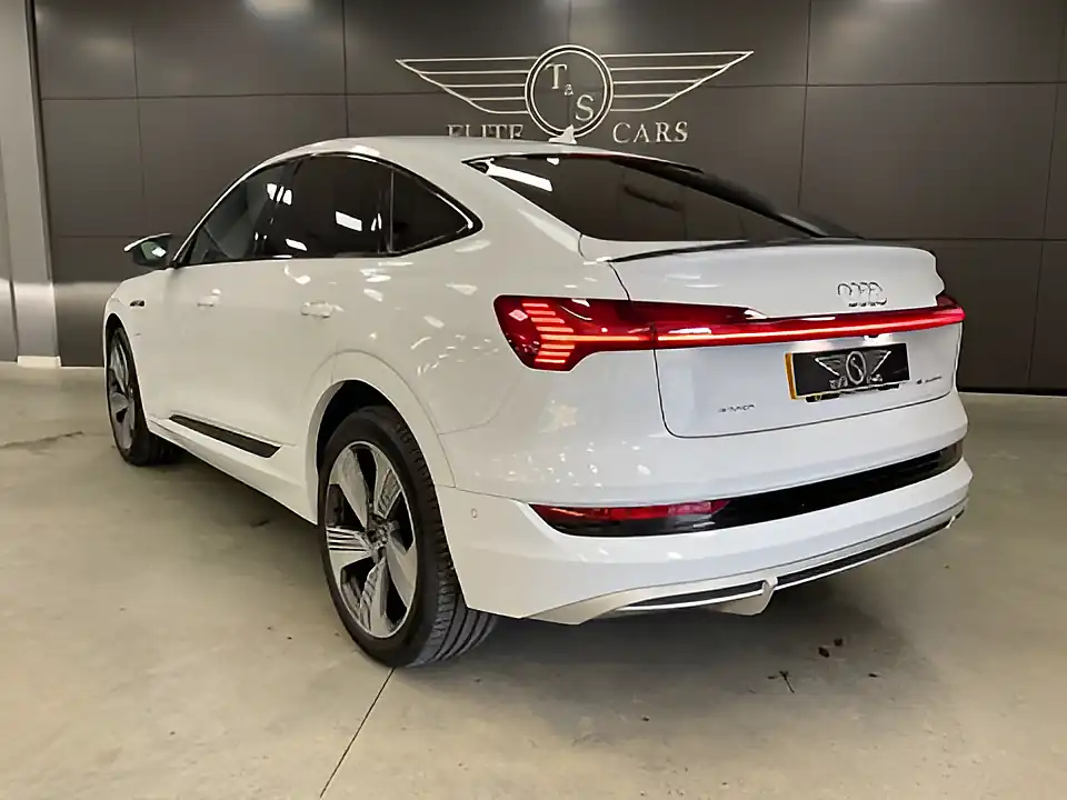 Used 2021 Audi E-Tron Sportback S Line Quattro White - Interior and Exterior details 6