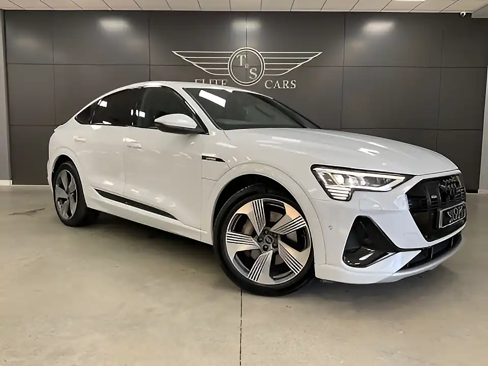 Used 2021 Audi E-Tron Sportback S Line Quattro White - Interior and Exterior details 8