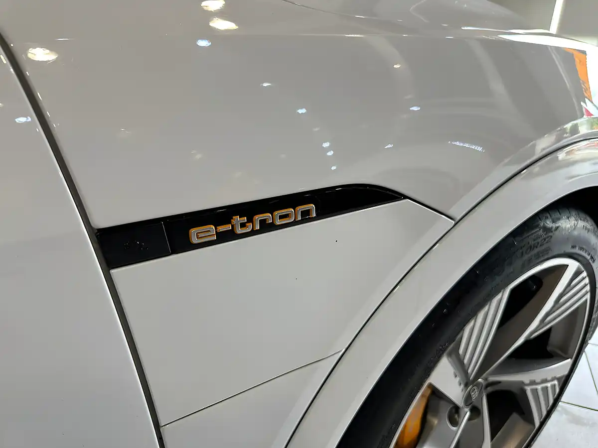 Used 2021 Audi E-Tron Vorsprung White - Interior and Exterior details 10