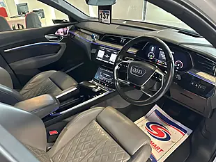 Used 2021 Audi E-Tron Vorsprung White - Interior and Exterior details 13