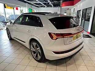 Used 2021 Audi E-Tron Vorsprung White - Interior and Exterior details 6
