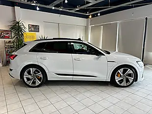 Used 2021 Audi E-Tron Vorsprung White - Interior and Exterior details 8