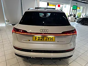Used 2021 Audi E-Tron Vorsprung White - Interior and Exterior details 9