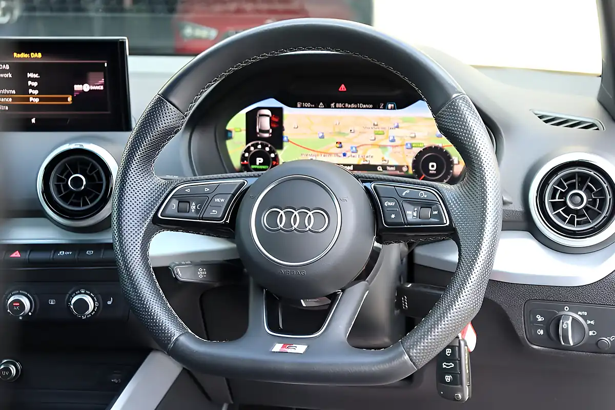 Used 2021 Audi Q2 Black Edition White - Interior and Exterior details 6