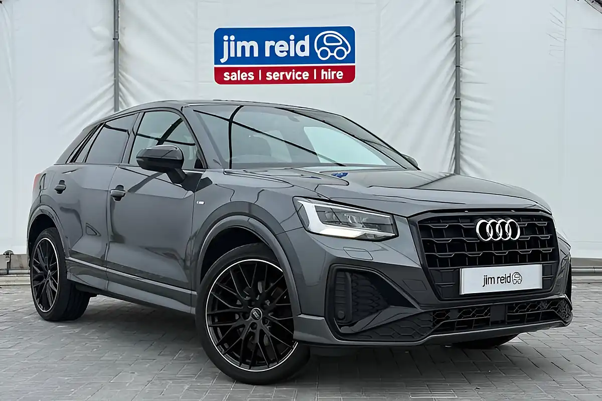 Used 2021 Audi Q2 S Line Black Edition Grey - Front View