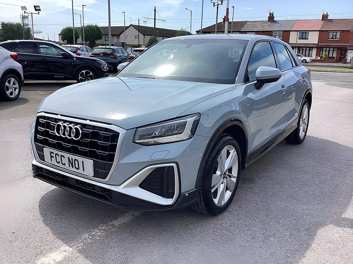 Used 2021 Audi Q2 S Line Grey - Interior and Exterior details 3
