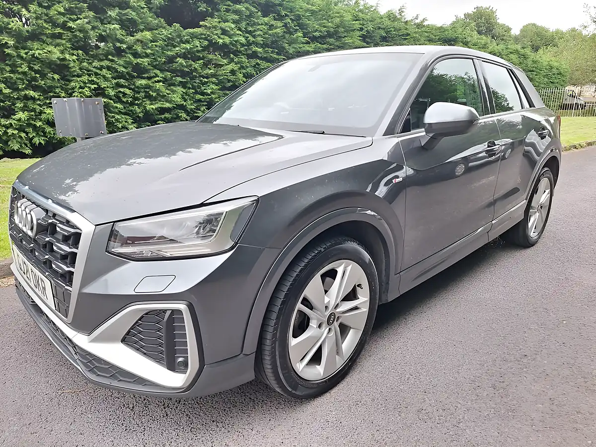 Used 2021 Audi Q2 S Line Grey - Interior and Exterior details 11