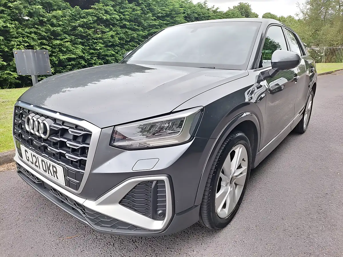 Used 2021 Audi Q2 S Line Grey - Interior and Exterior details 2
