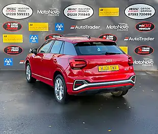 Used 2021 Audi Q2 S Line Red - Interior and Exterior details 3