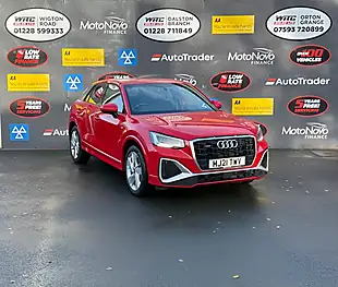 Used 2021 Audi Q2 S Line Red - Interior and Exterior details 4