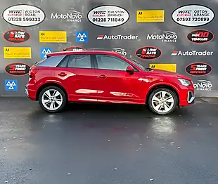 Used 2021 Audi Q2 S Line Red - Interior and Exterior details 5
