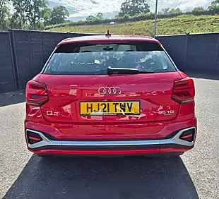 Used 2021 Audi Q2 S Line Red - Interior and Exterior details 7