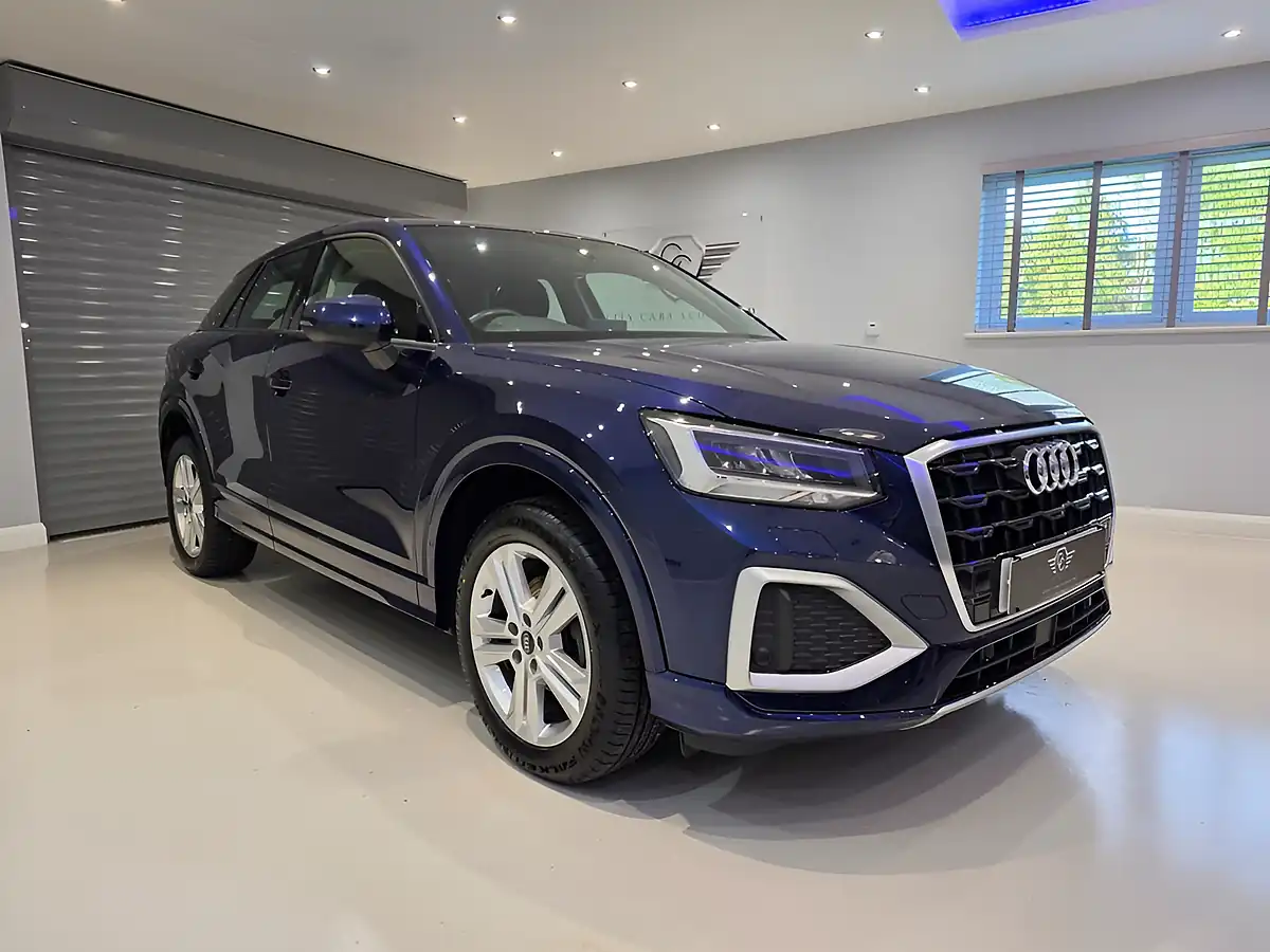Used 2021 Audi Q2 Sport Blue - Interior and Exterior details 3