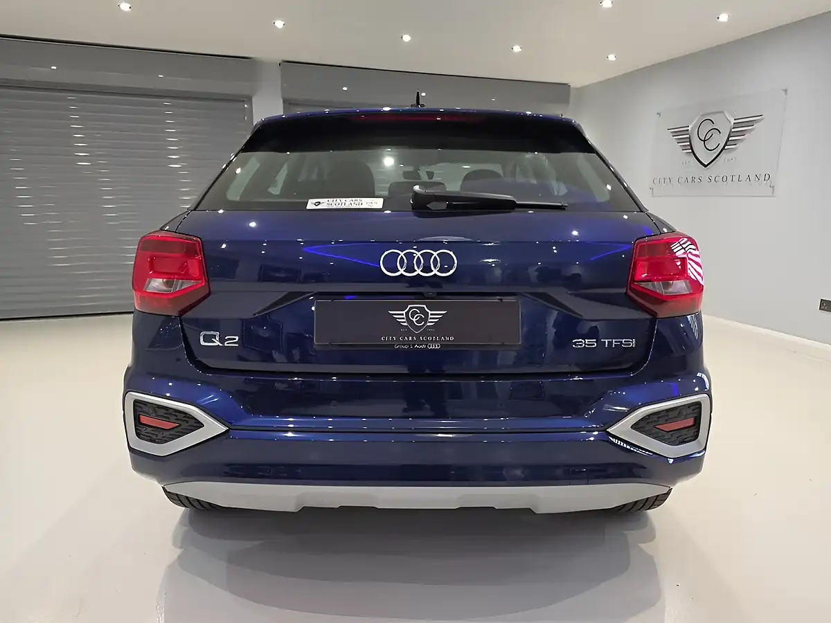 Used 2021 Audi Q2 Sport Blue - Interior and Exterior details 5