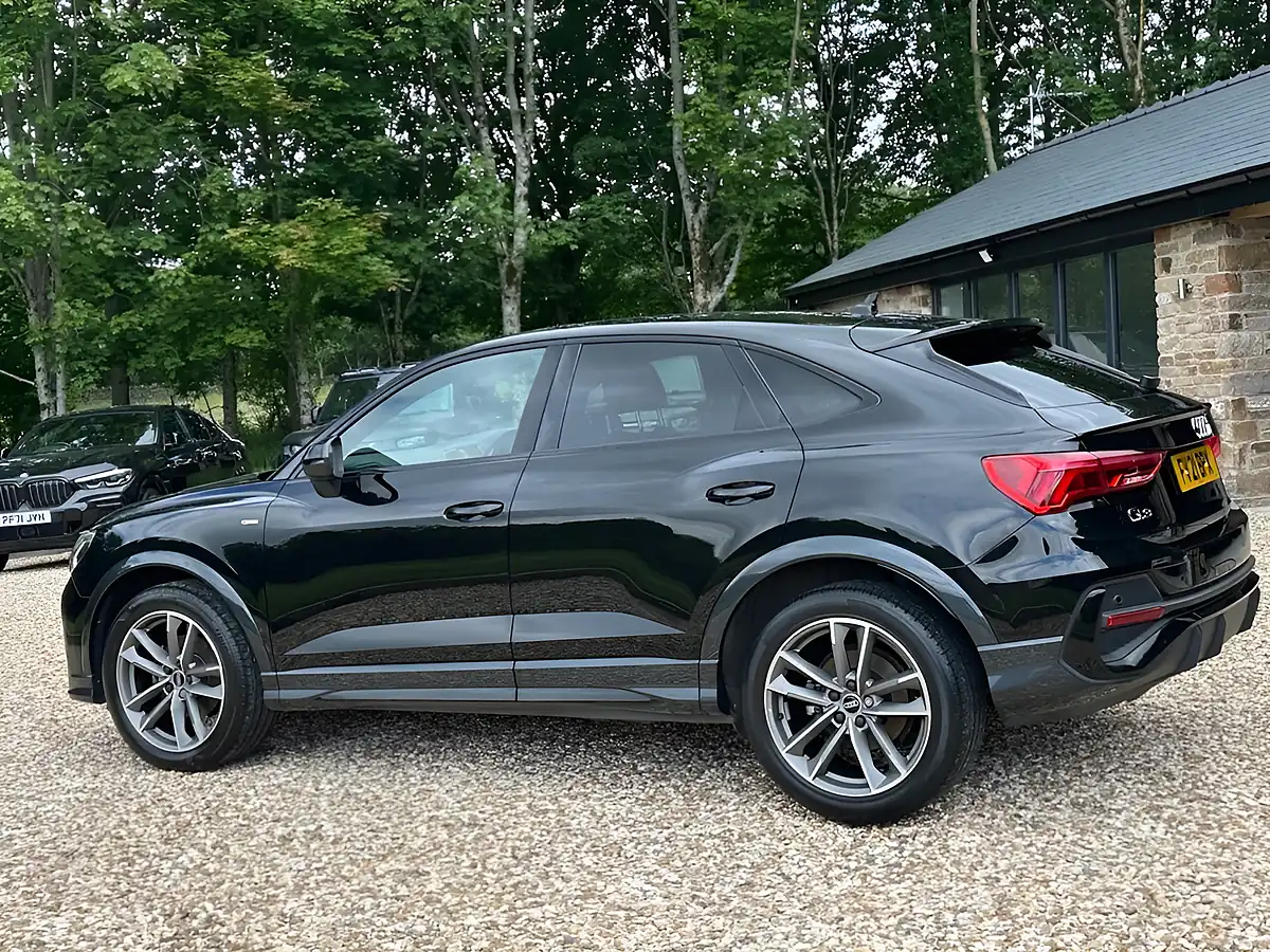 Used 2021 Audi Q3 Black Edition Black - Interior and Exterior details 11