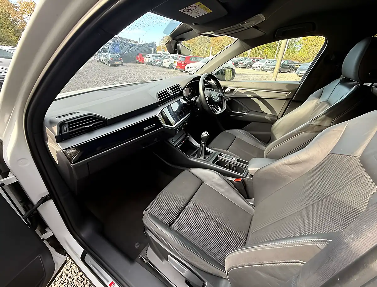 Used 2021 Audi Q3 Black Edition Sportback Ibis White - Interior and Exterior details 14