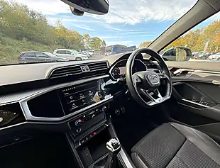 Used 2021 Audi Q3 Black Edition Sportback Ibis White - Interior and Exterior details 15
