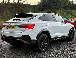 Used 2021 Audi Q3 Black Edition Sportback Ibis White - Interior and Exterior details 3