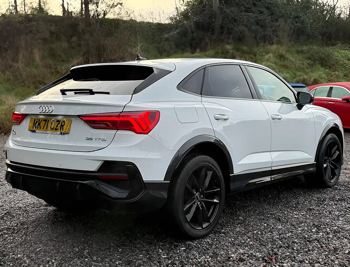 Used 2021 Audi Q3 Black Edition Sportback Ibis White - Interior and Exterior details 3