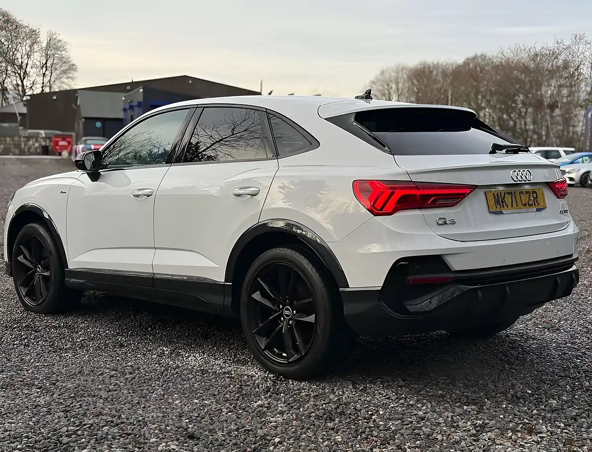 Used 2021 Audi Q3 Black Edition Sportback Ibis White - Interior and Exterior details 5