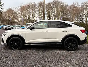 Used 2021 Audi Q3 Black Edition Sportback Ibis White - Interior and Exterior details 6