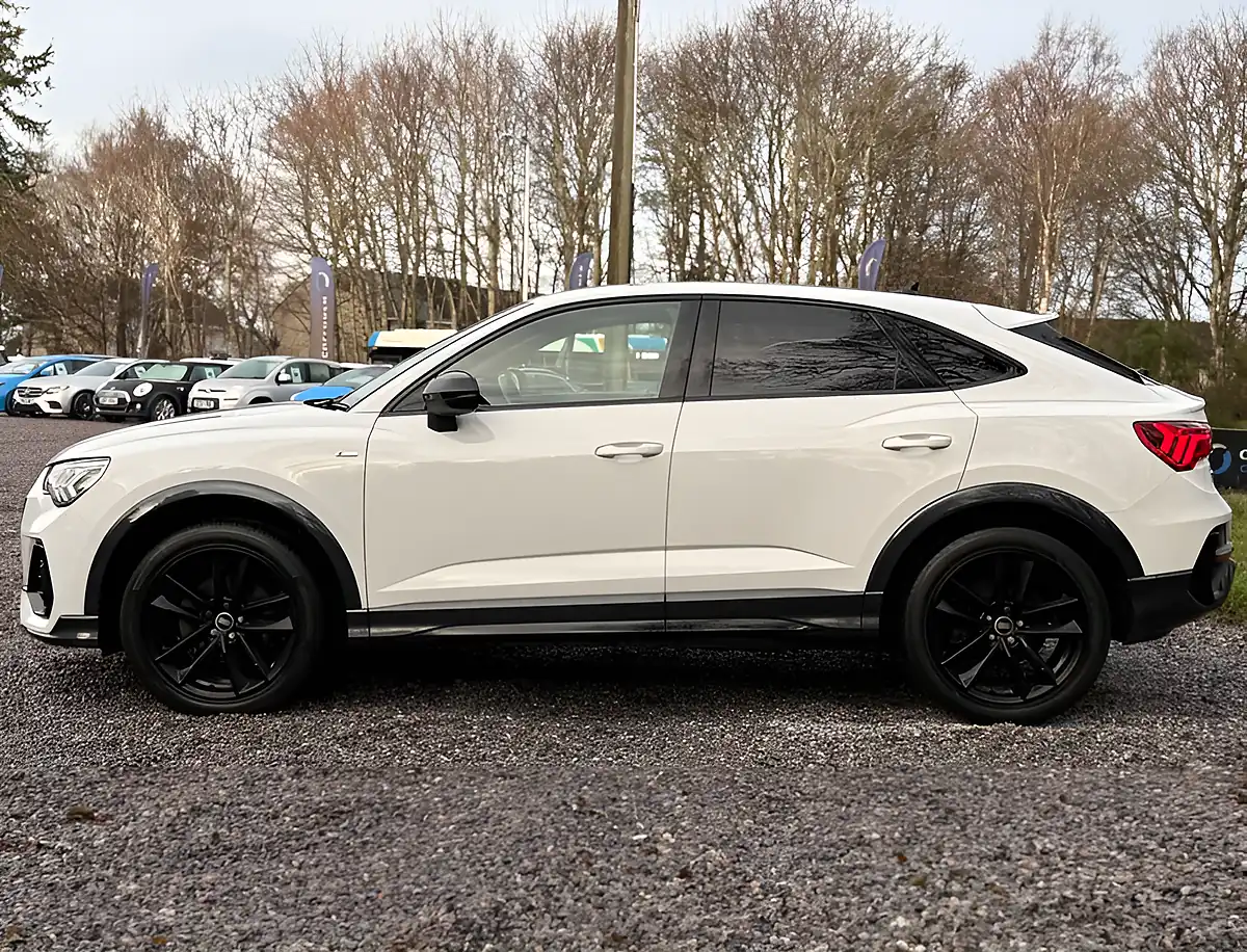 Used 2021 Audi Q3 Black Edition Sportback Ibis White - Interior and Exterior details 6
