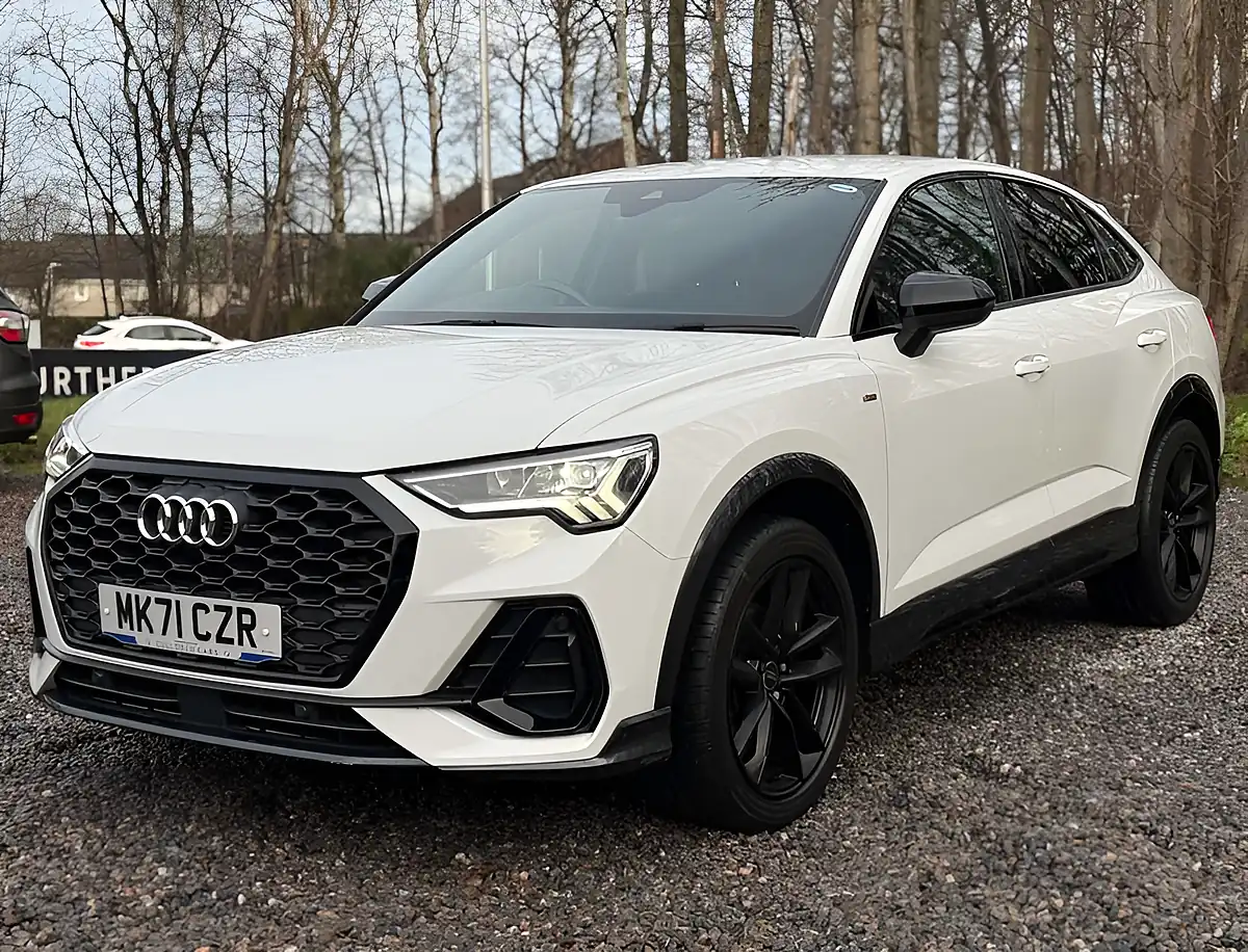 Used 2021 Audi Q3 Black Edition Sportback Ibis White - Interior and Exterior details 7