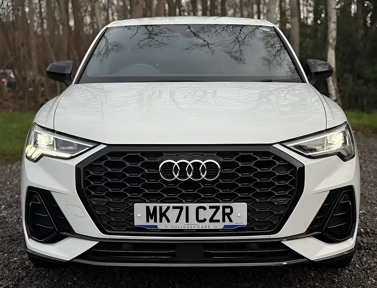 Used 2021 Audi Q3 Black Edition Sportback Ibis White - Interior and Exterior details 8