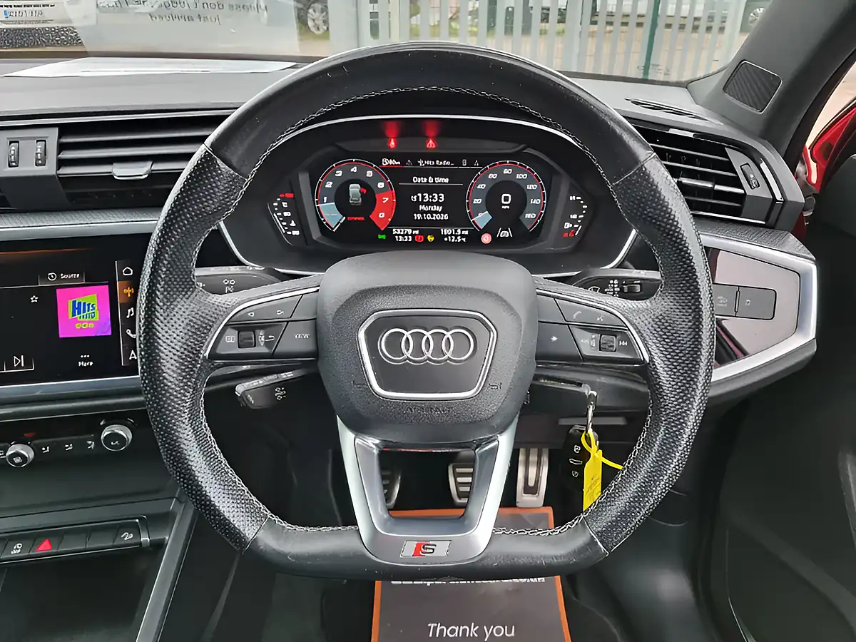 Used 2021 Audi Q3 S Line Black Edition Misano Red - Interior and Exterior details 15