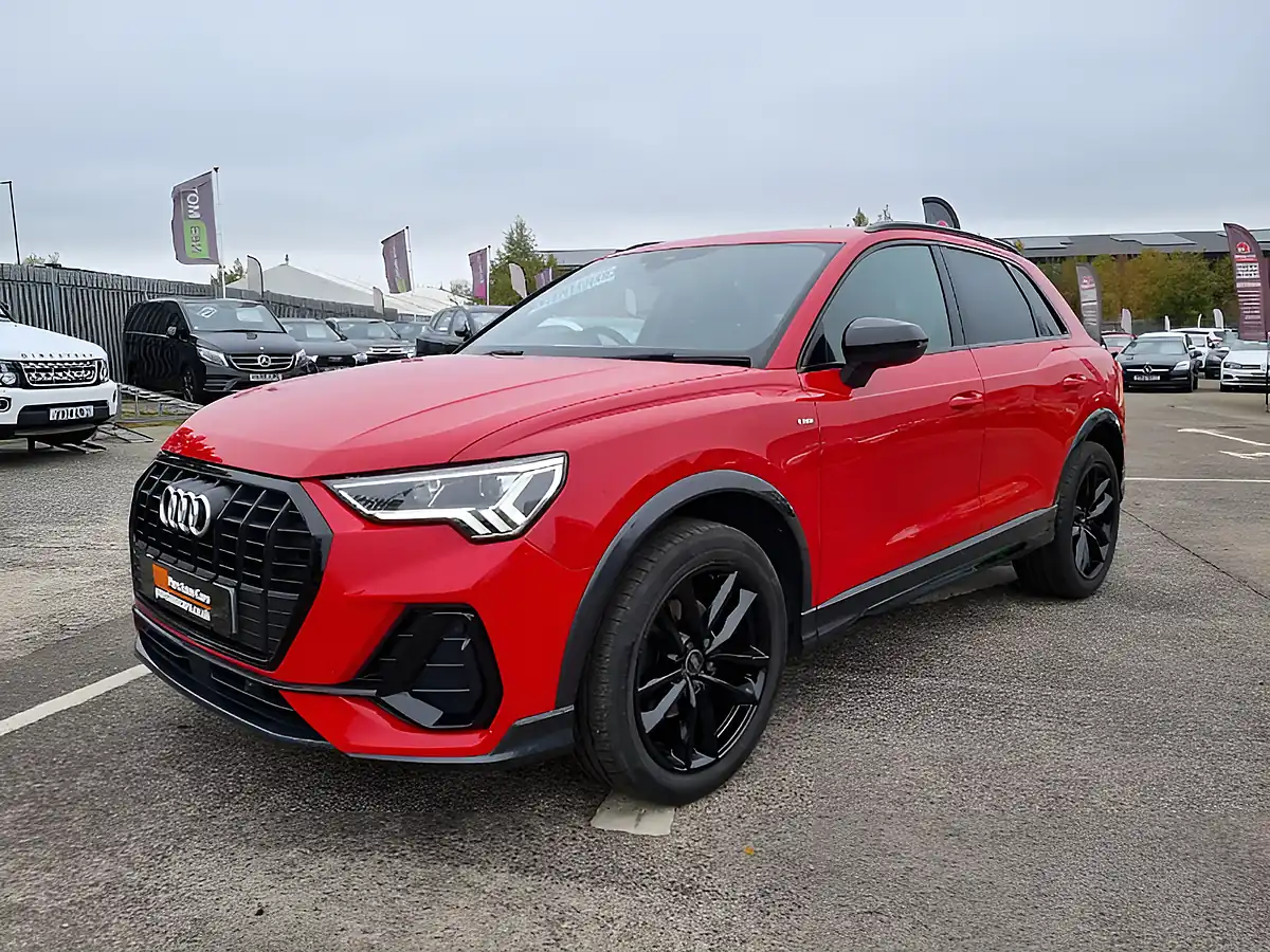 Used 2021 Audi Q3 S Line Black Edition Misano Red - Interior and Exterior details 4