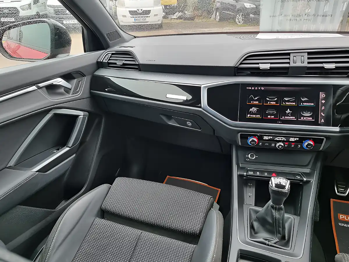 Used 2021 Audi Q3 S Line Black Edition Misano Red - Interior and Exterior details 8