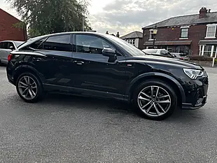 Used 2021 Audi Q3 S Line Black Edition Mythos Black - Interior and Exterior details 10