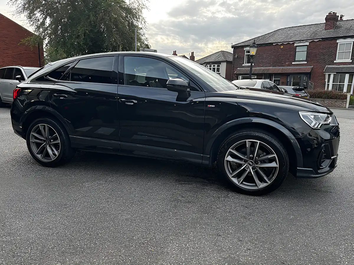 Used 2021 Audi Q3 S Line Black Edition Mythos Black - Interior and Exterior details 10