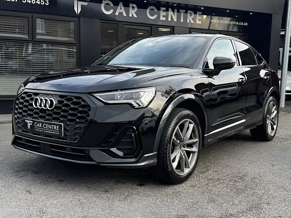Used 2021 Audi Q3 S Line Black Edition Mythos Black - Interior and Exterior details 11