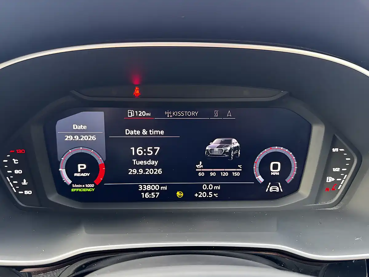 Used 2021 Audi Q3 S Line Black Edition Mythos Black - Interior and Exterior details 14