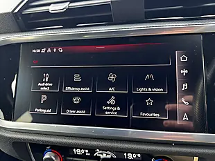 Used 2021 Audi Q3 S Line Black Edition Mythos Black - Interior and Exterior details 16