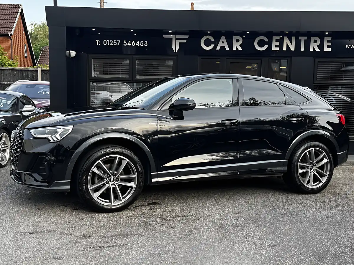 Used 2021 Audi Q3 S Line Black Edition Mythos Black - Interior and Exterior details 3