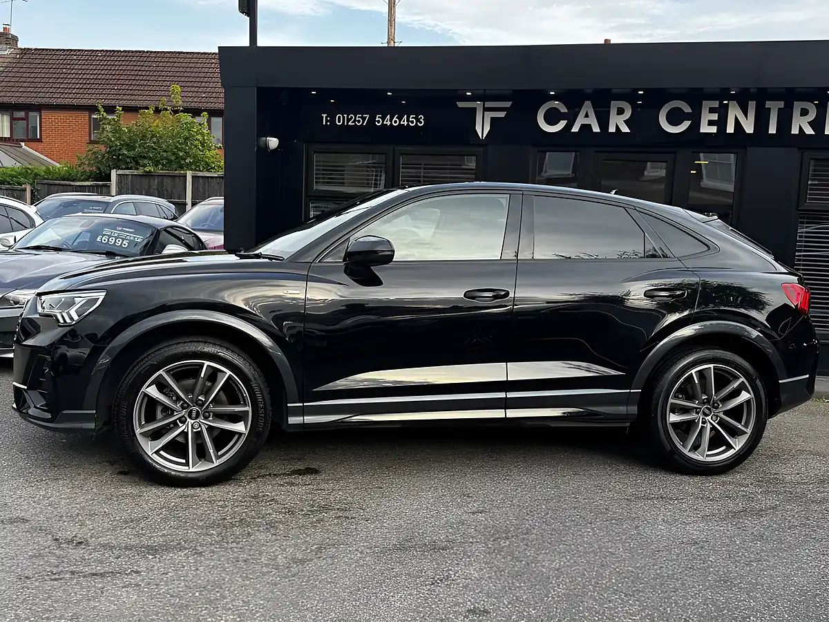 Used 2021 Audi Q3 S Line Black Edition Mythos Black - Interior and Exterior details 4