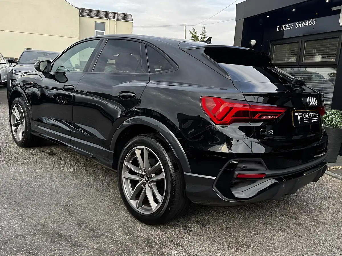 Used 2021 Audi Q3 S Line Black Edition Mythos Black - Interior and Exterior details 6