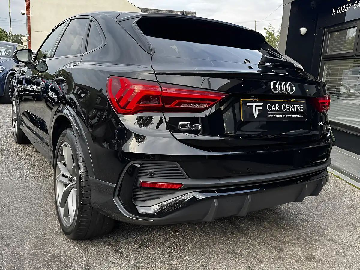 Used 2021 Audi Q3 S Line Black Edition Mythos Black - Interior and Exterior details 7
