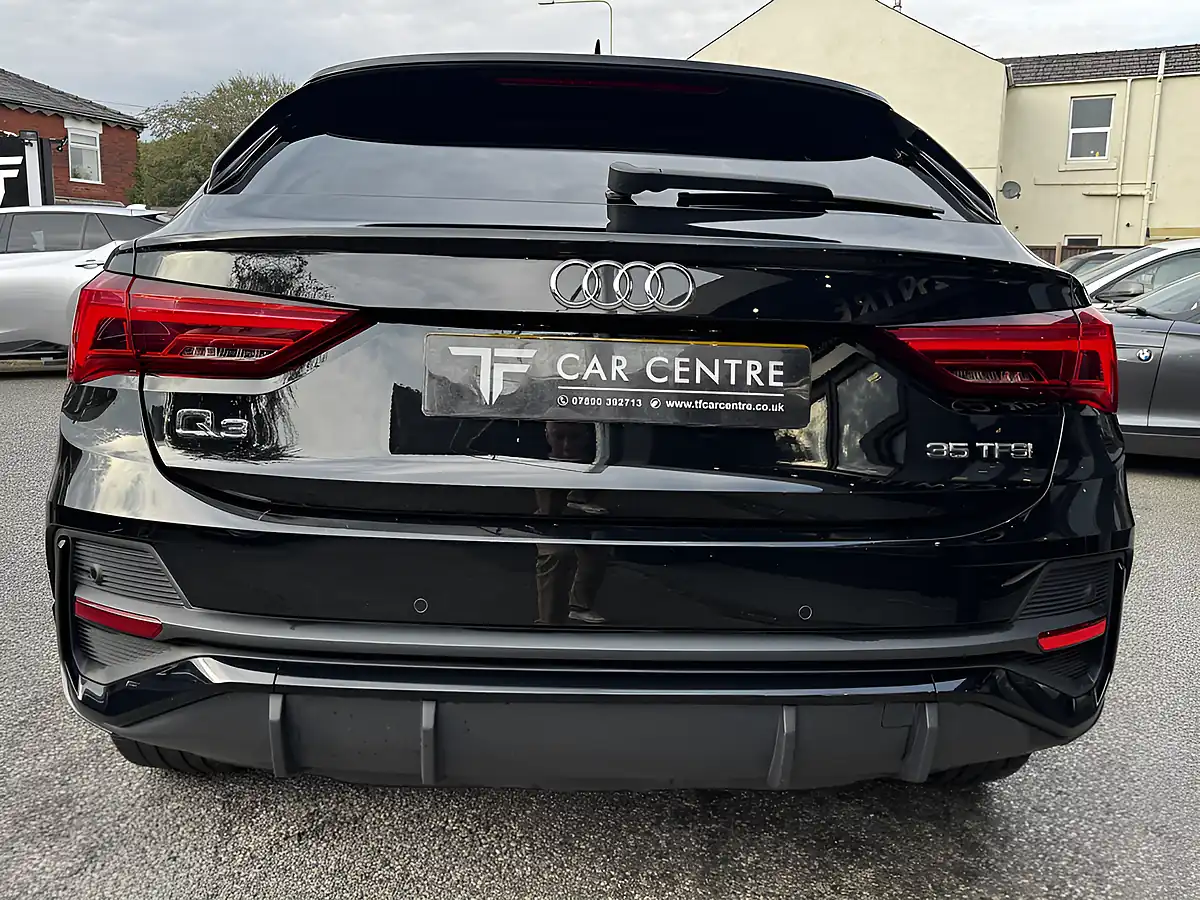 Used 2021 Audi Q3 S Line Black Edition Mythos Black - Interior and Exterior details 8