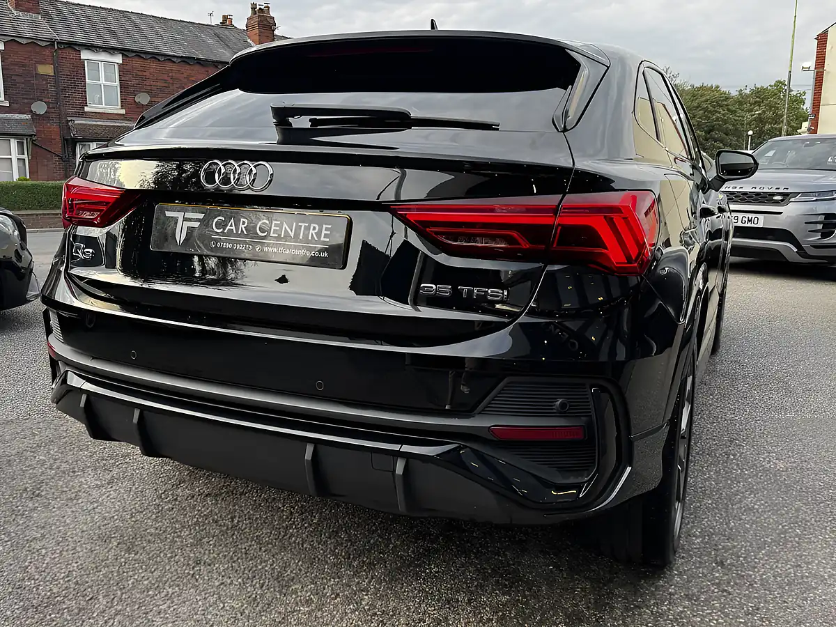 Used 2021 Audi Q3 S Line Black Edition Mythos Black - Interior and Exterior details 9