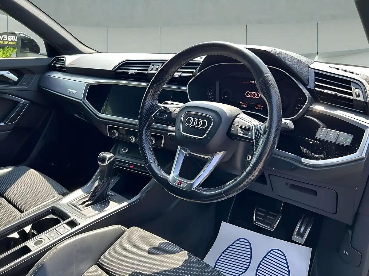 Used 2021 Audi Q3 S Line Black - Interior and Exterior details 13