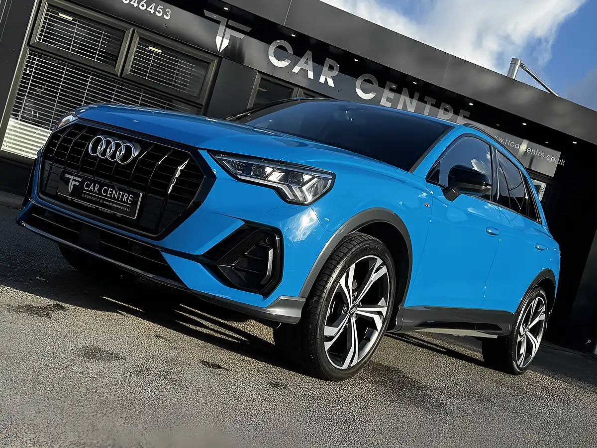 Used 2021 Audi Q3 S Line Edition 1 Blue - Interior and Exterior details 11